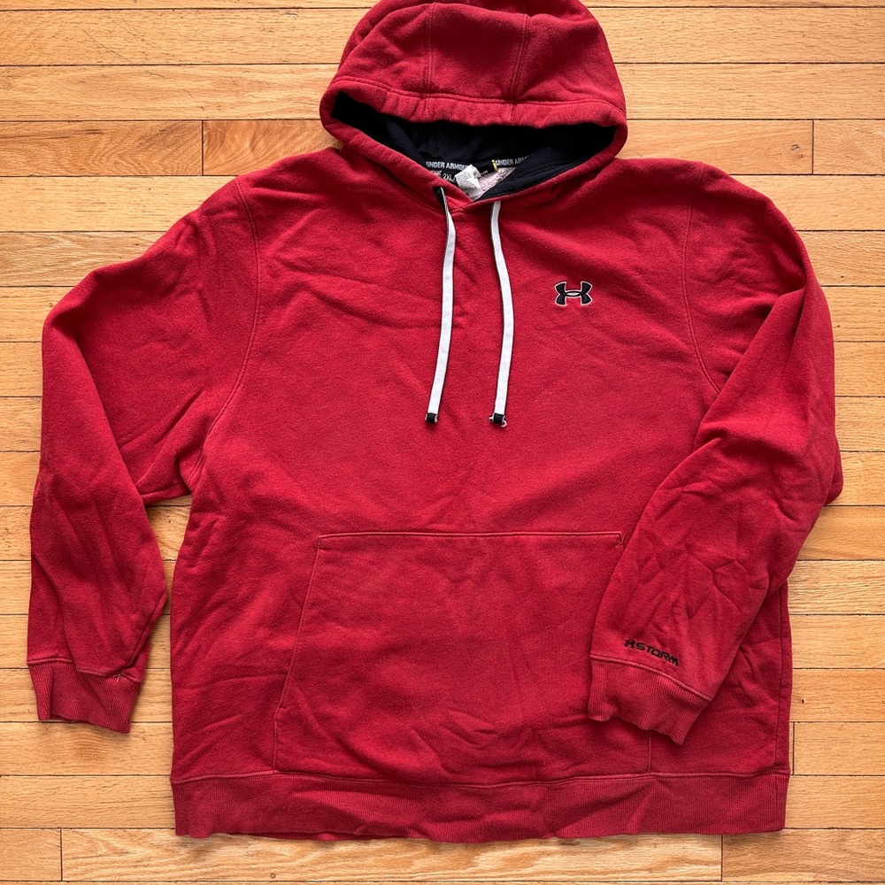 Under Armour Men's Red Hoodie